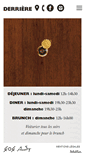 Mobile Screenshot of derriere-resto.com
